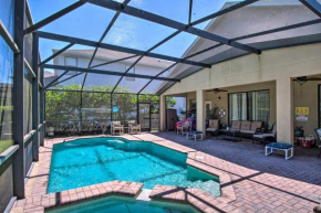 Sunny Villa with Lanai 17 Mi to Disney!